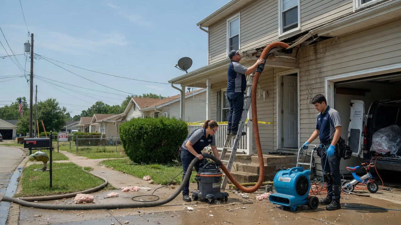 Water Damage Restoration in Princeville, IL near me